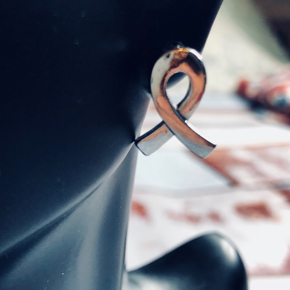 Avon Breast Cancer Awareness Stainless Steel Earrings